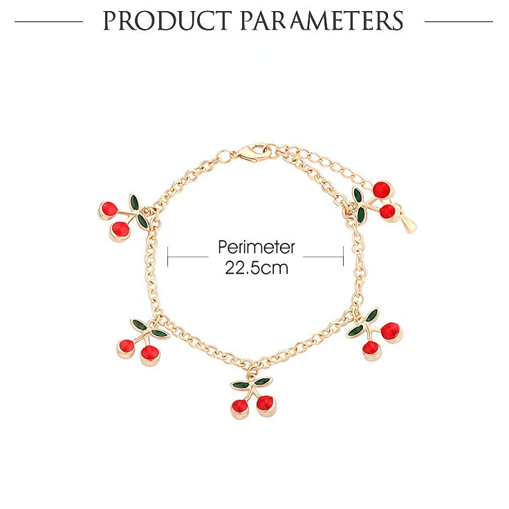 Venta al por mayor Pulsera De Aleación De Cereza